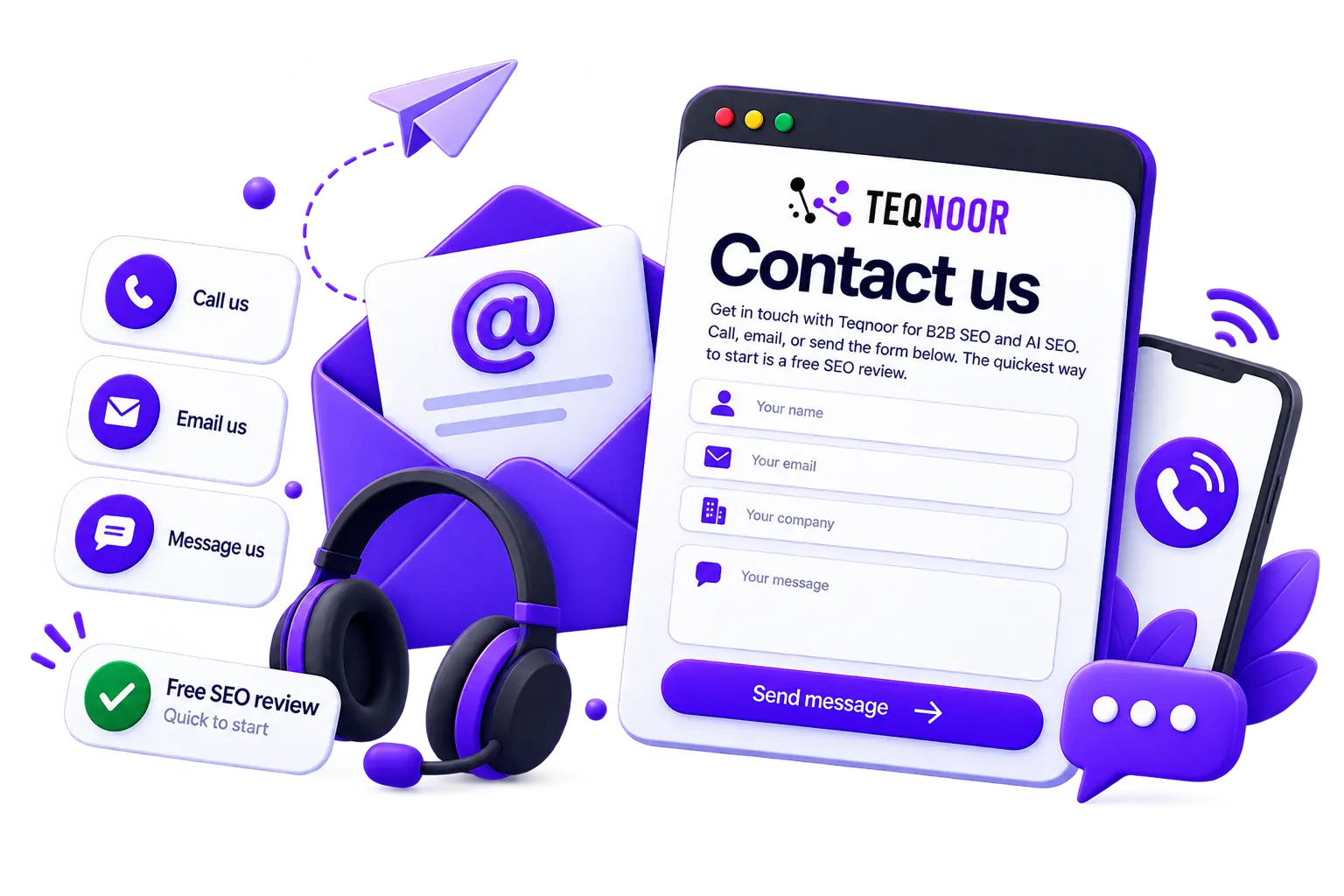 Contact Teqnoor
